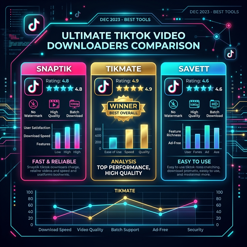 5 Best TikTok Downloaders Without Watermark in 2026